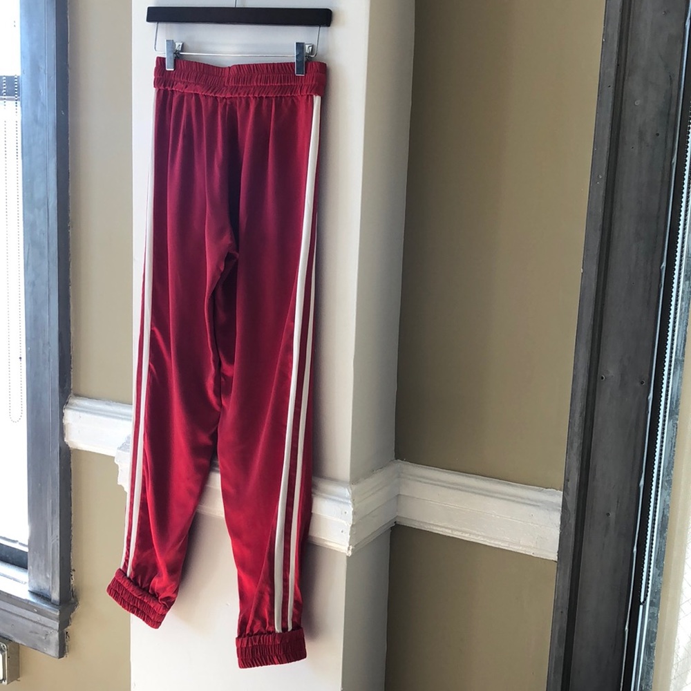 AMIRI red silk jogger pants - Picture 8 of 8